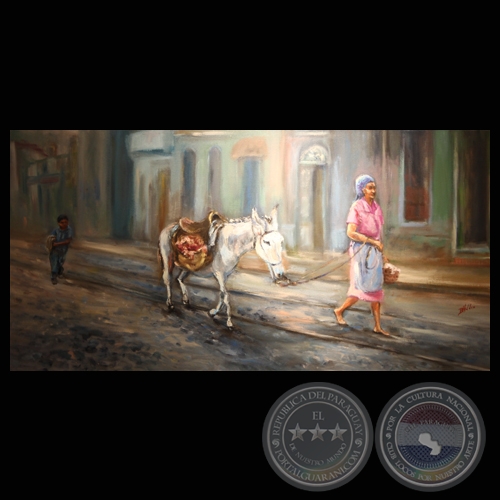 ASUNCIÓN DEL RECUERDO (Óleo de BEATRIZ HOLDEN)